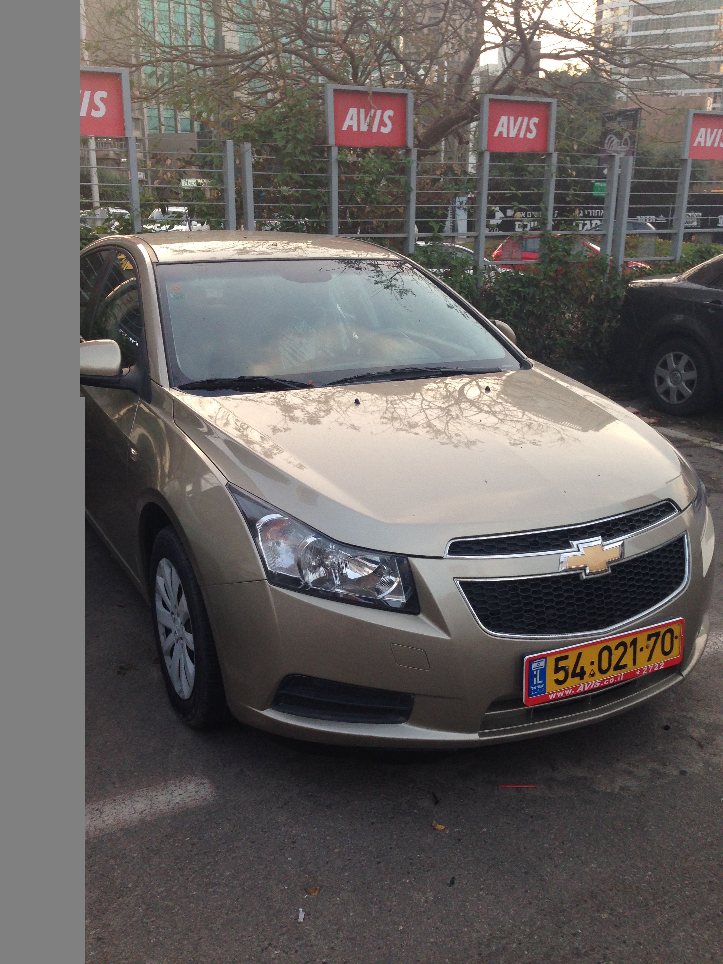 Car 5. Chevy Cruz. Slow. Handles poorly. Bad Visibility. Uncomfortable. Shit on gas. Rating: Shitty .