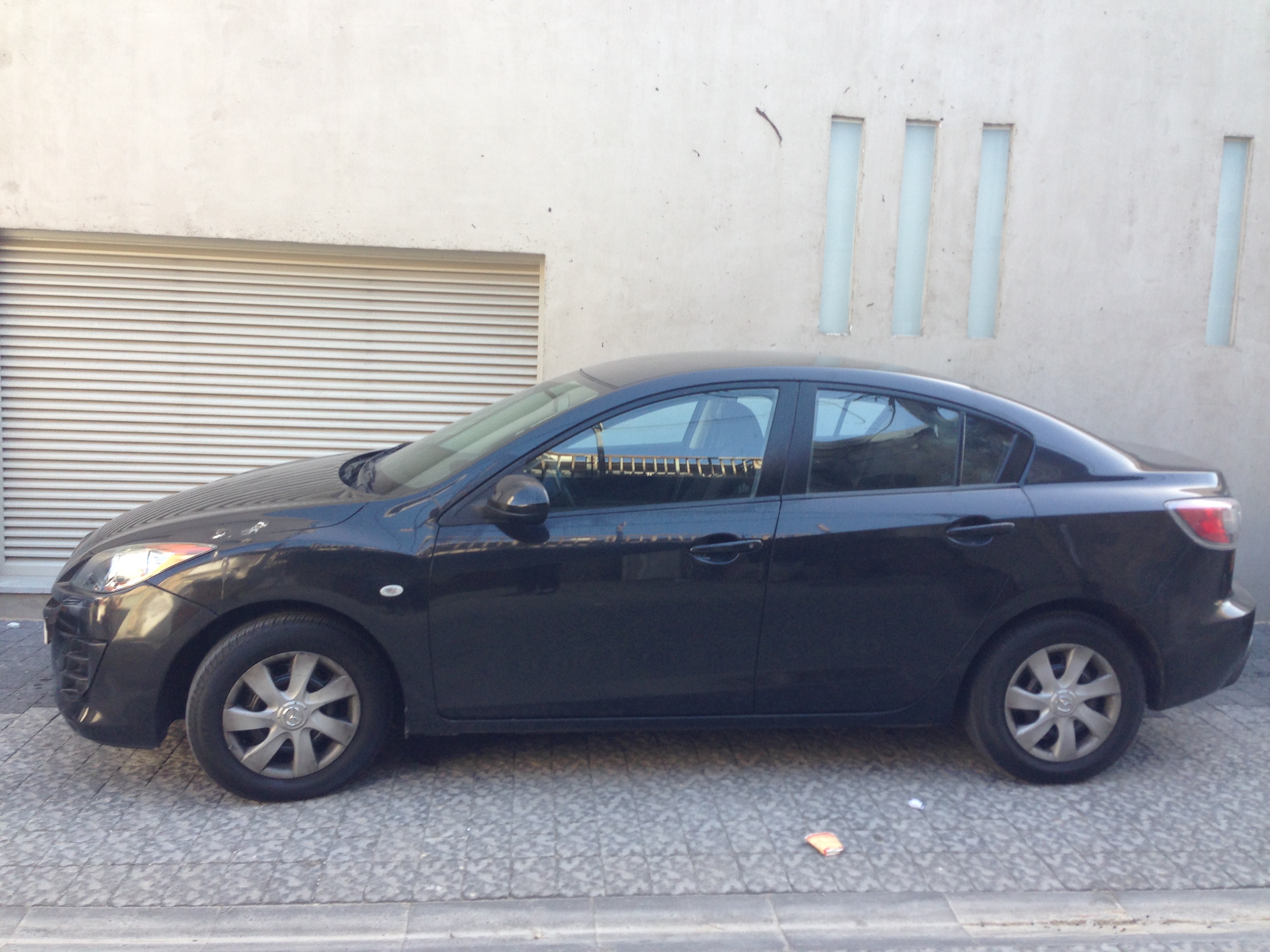 The Mazda.