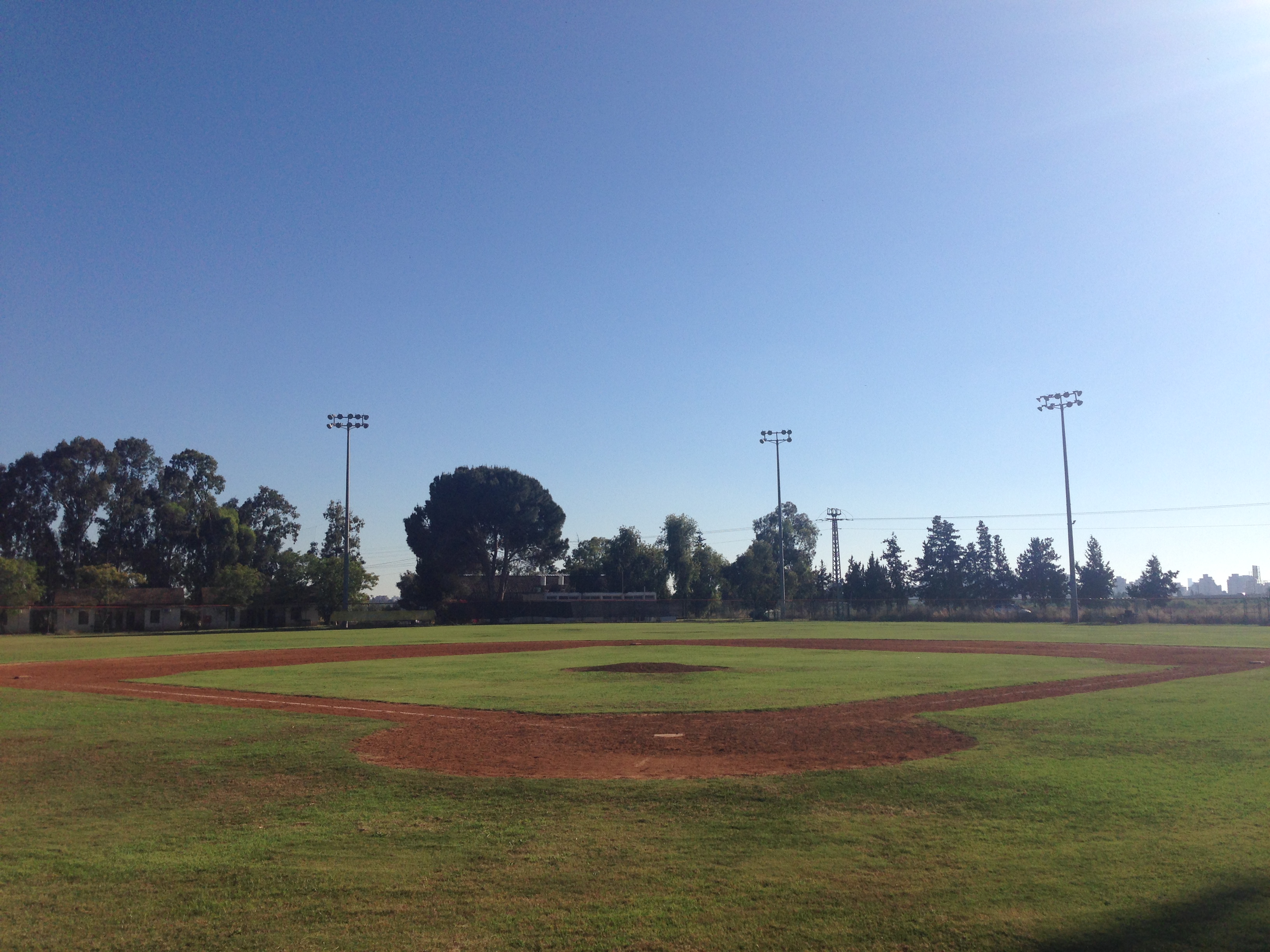 The field at Baptist Village. Petch Tikvah, Israel.