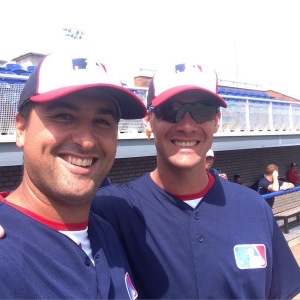 It's Dave Bush! Used to play aginst him in college when he was at Wake Forrest. Sad story. I went on to become the King of Jewish Baseball and just dissapeared into oblivion, only pitched 10 years in the Major Leagues for the Blue Jays and Brewers. Pathetic.